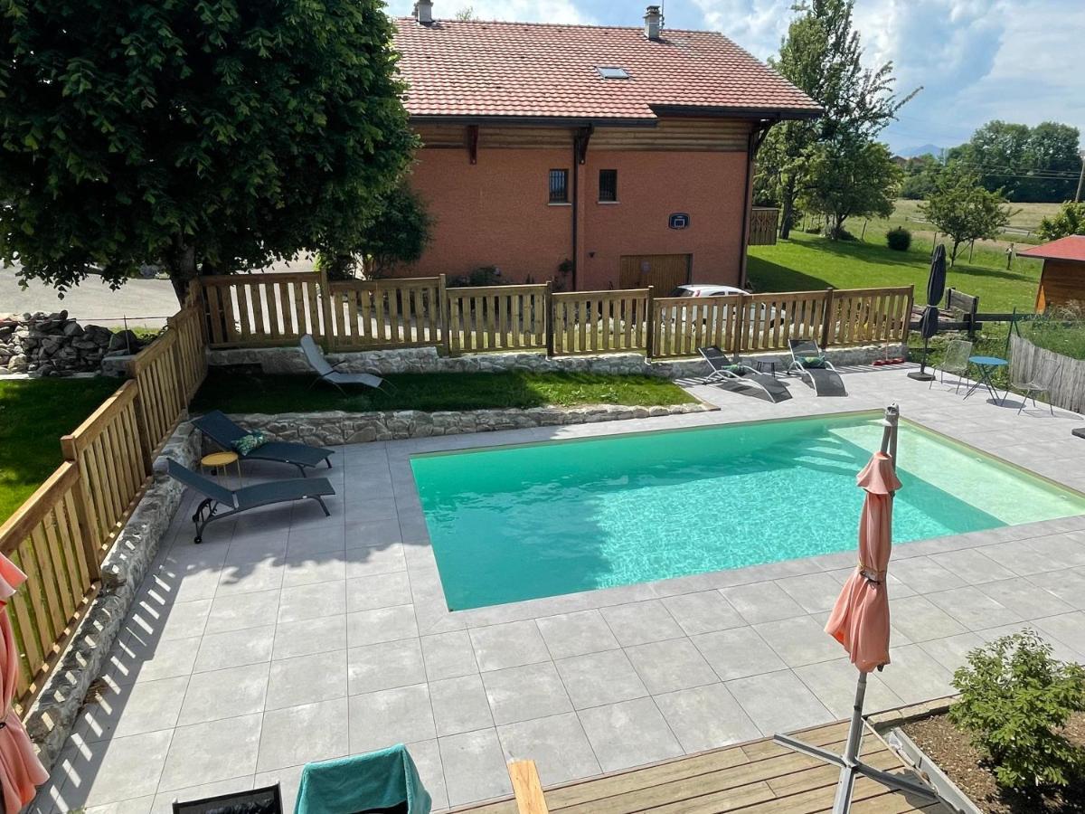 Maison D'Hotes Des Bassins D'Oche Saint-Paul-en-Chablais Exterior foto